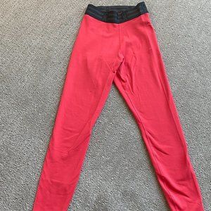Good American - Khloe Kardashian brand - Red/pink Performance Legging - Size 0